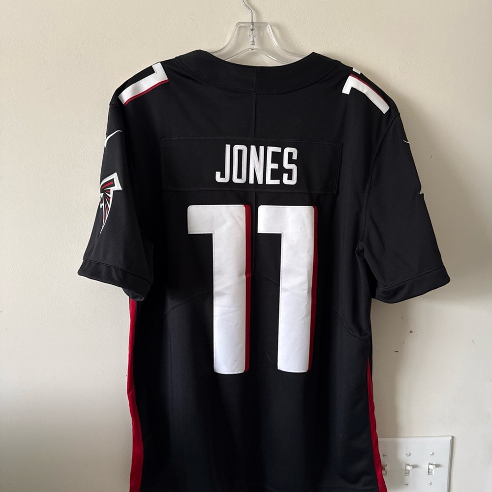 Men’s Nike Julio Jones #11 Atlanta Falcons Vapor Lmtd Jersey Sz L - Black RARE - Picture 6 of 6
